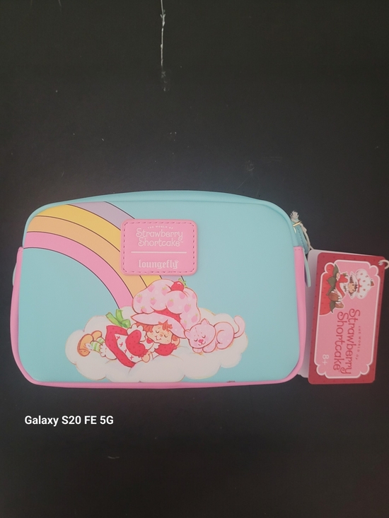 Loungefly Handbags - Strawberry Shortcake x Loungefly Rainbow Makeup Bag